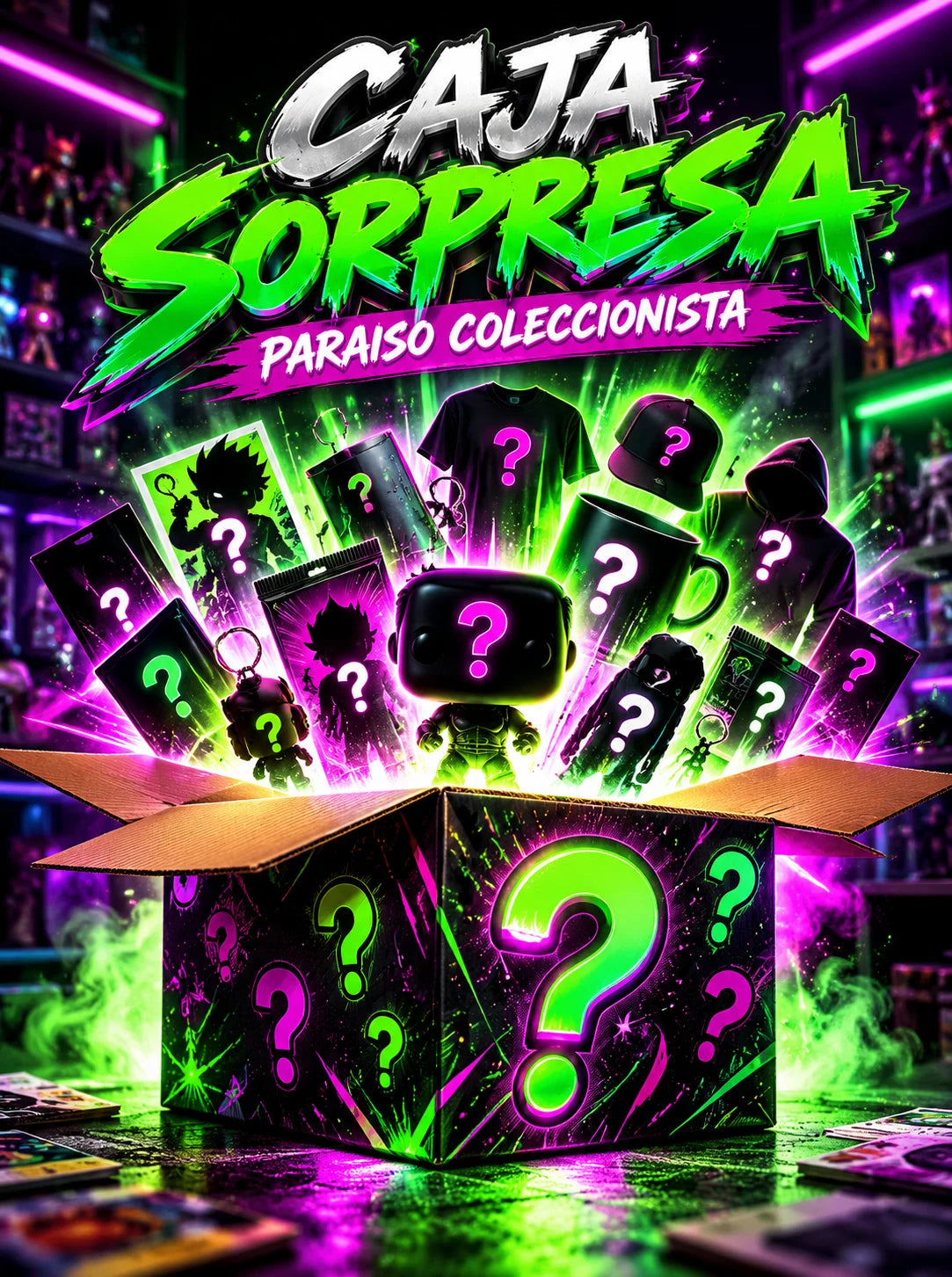 Caja Sorpresa Paraíso Del Coleccionista