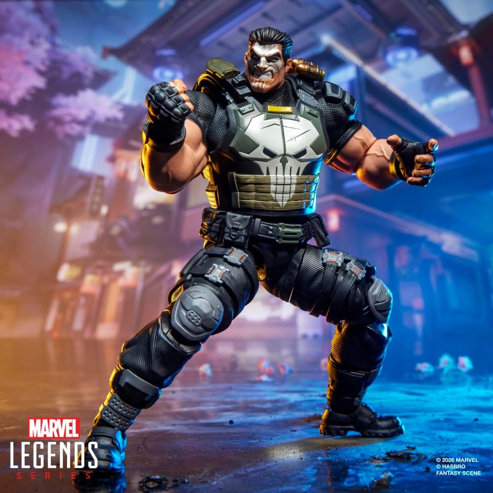 Figura Marvel Legends Series Marvel Rivals The Punisher