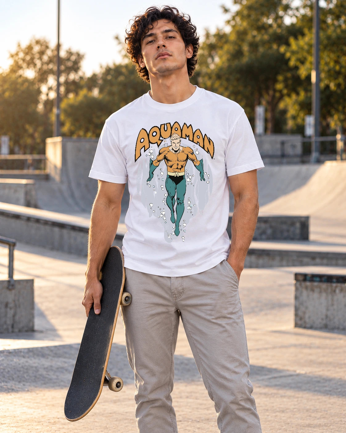 Camiseta Aquaman Dc