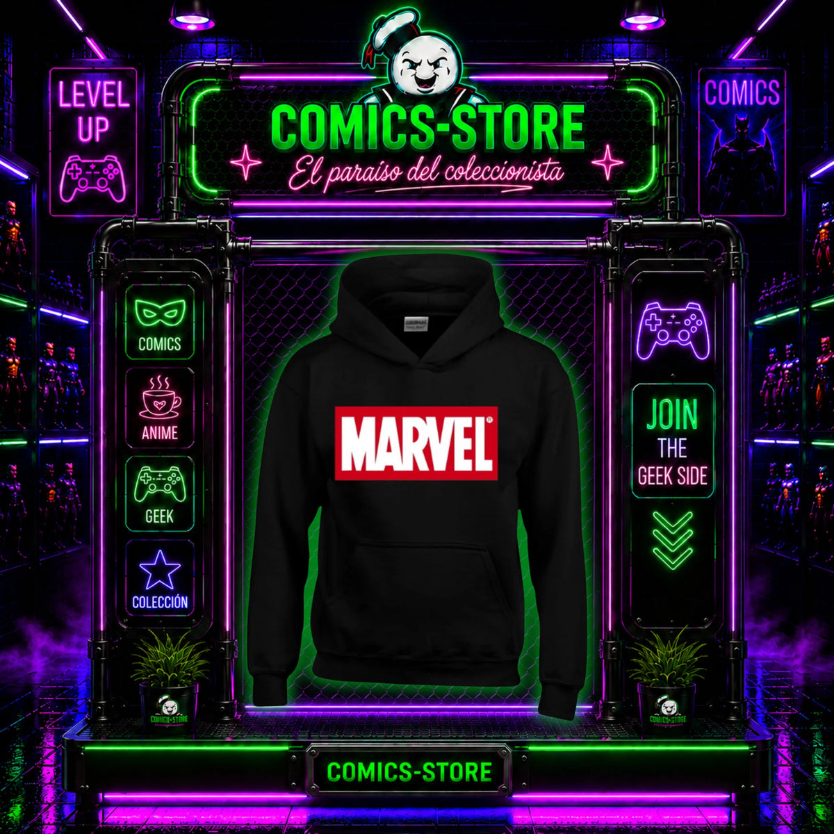 Hoodie Capota Marvel Clasic