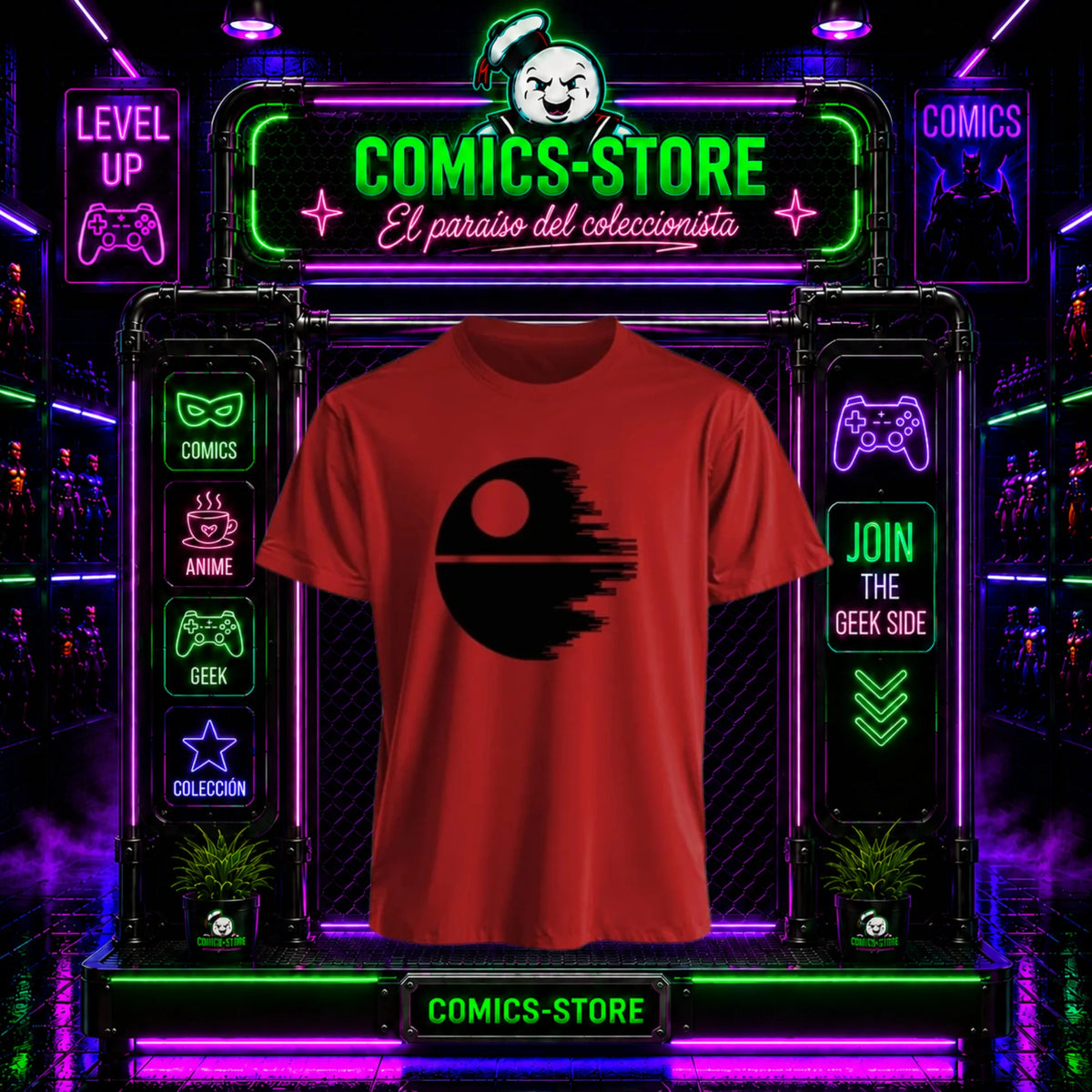 Camiseta Star Wars Estrella De La Muerte