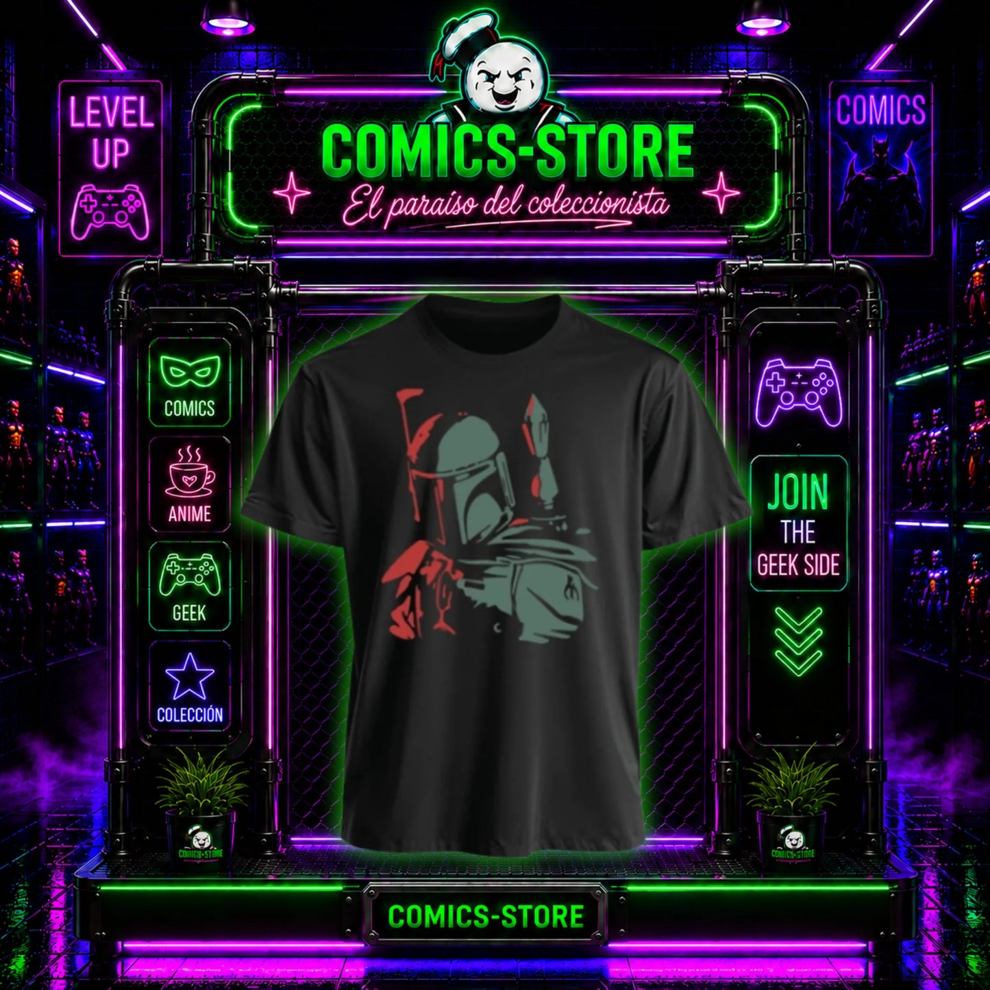 Camiseta Star Wars Mandalorian Xd