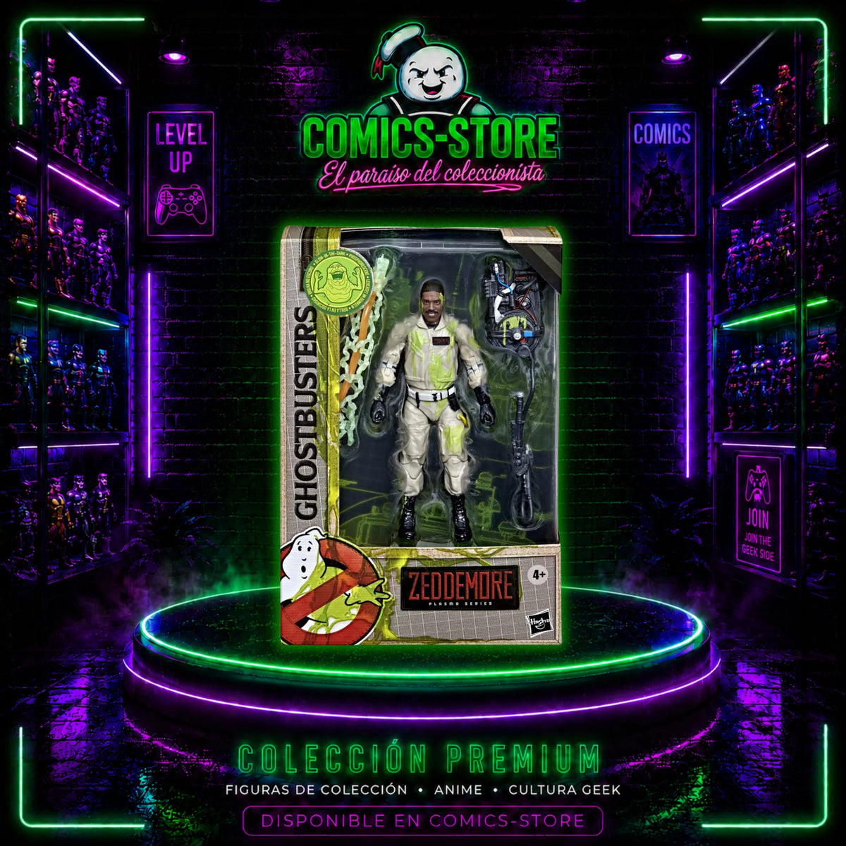Figura Zeddemore Ghostbuster