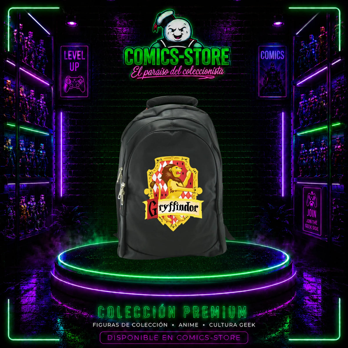 Morral Espalda Harry Potter Gryffindor