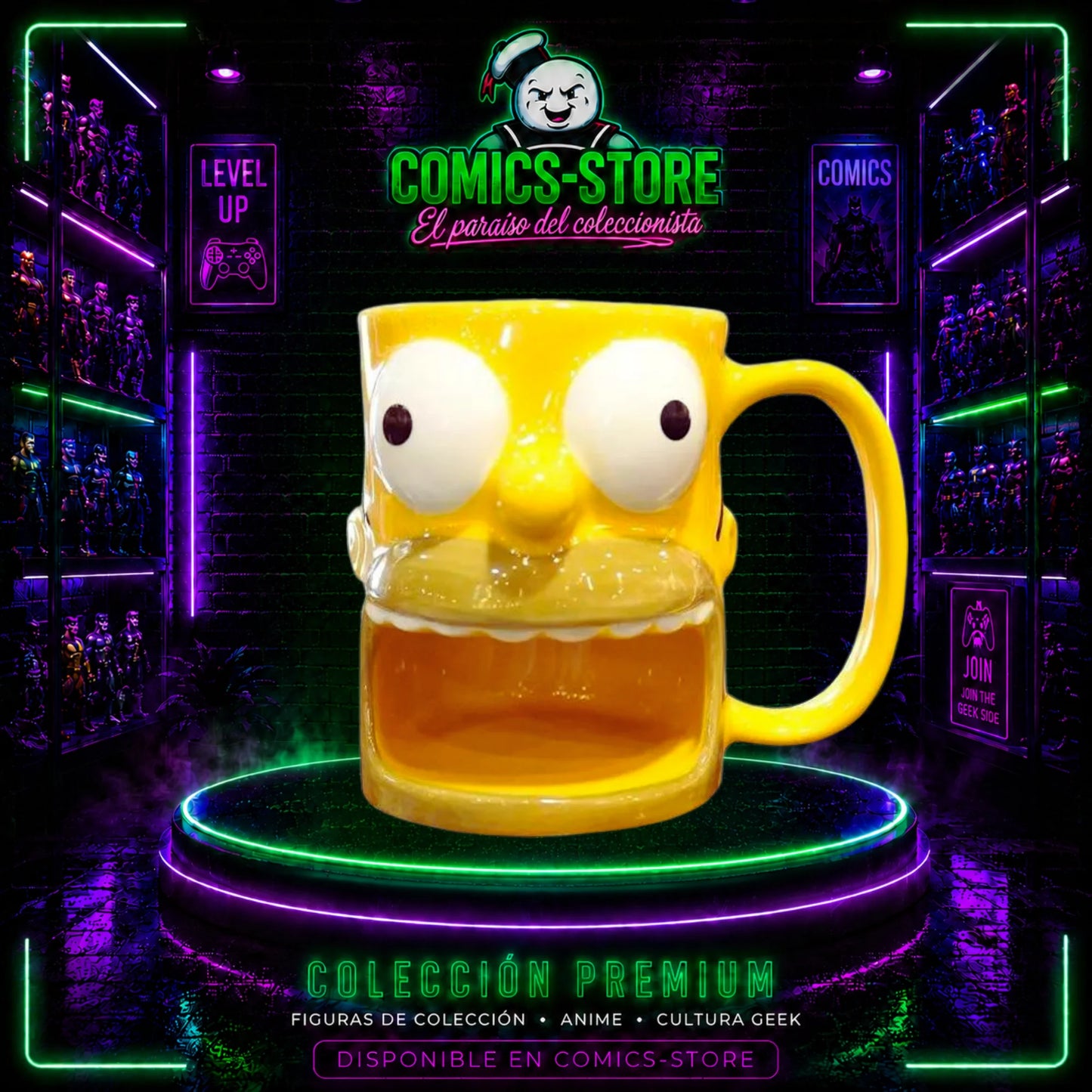 Mugs Ceramica Cara Homero Simpson