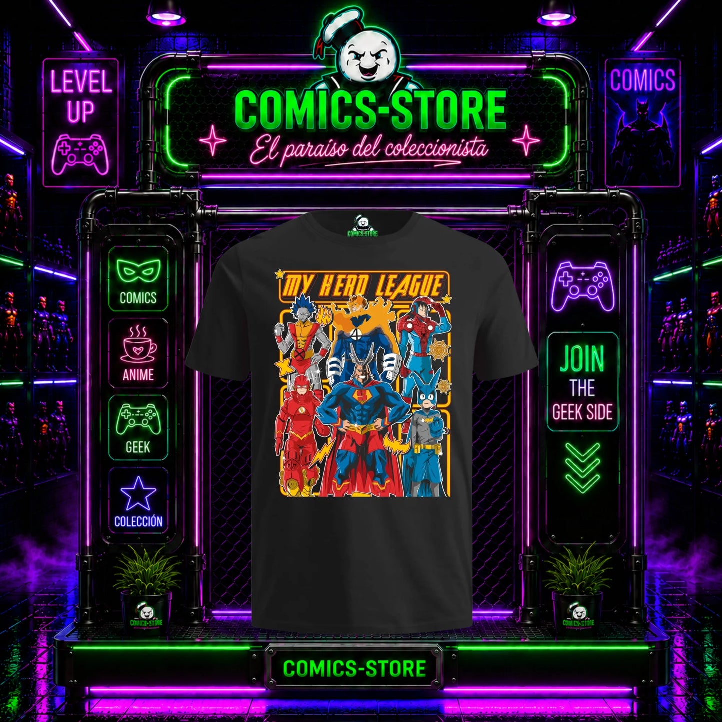 Camiseta My Hero Academia III Anime