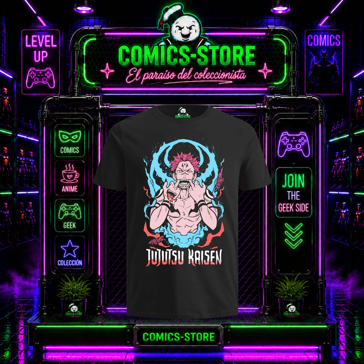 Camiseta jujutsu kaisen II Anime