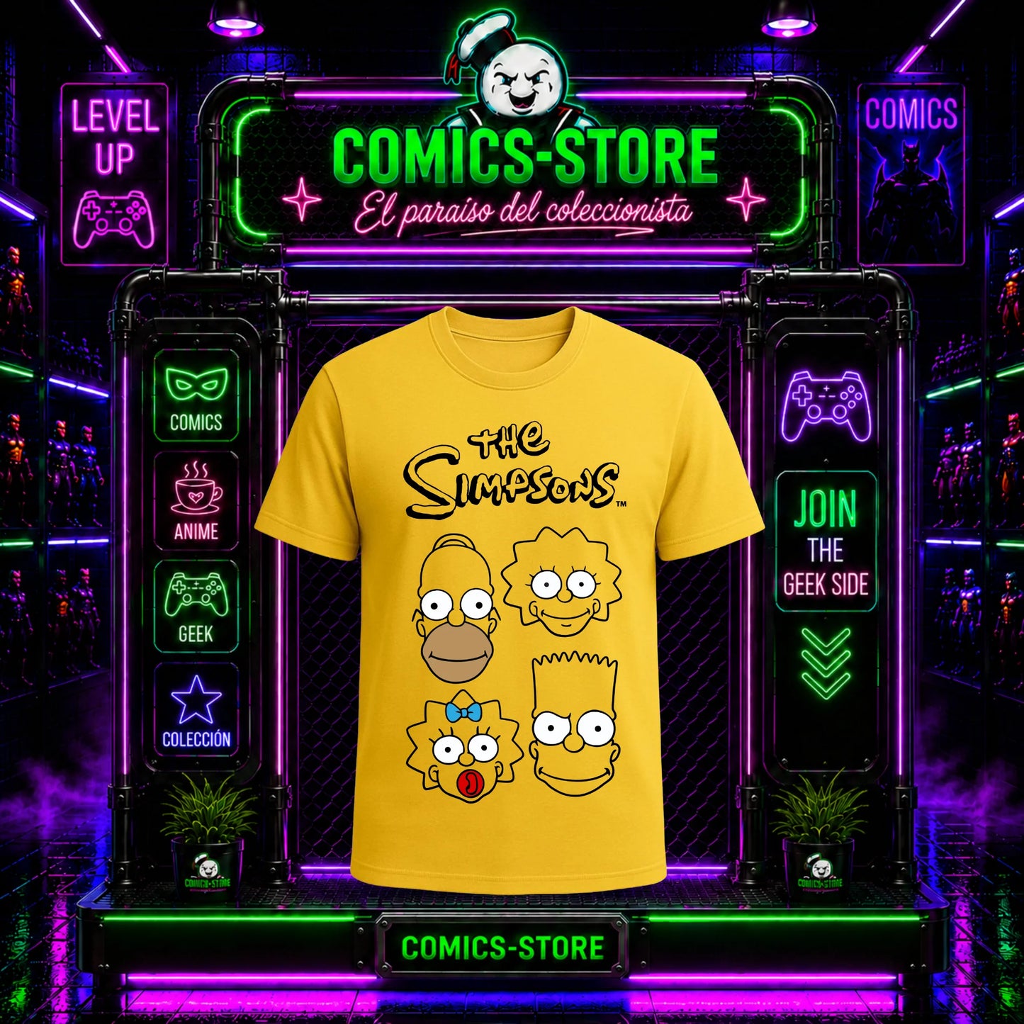 Camiseta The Simpsons