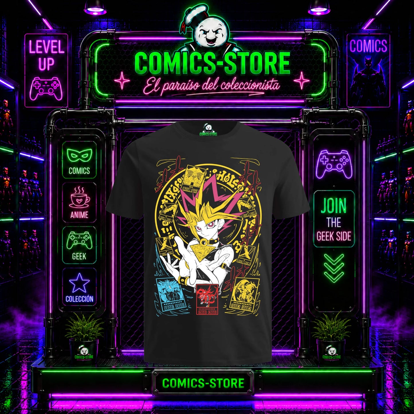 Camiseta Exclusiva Yu Gi Oh!