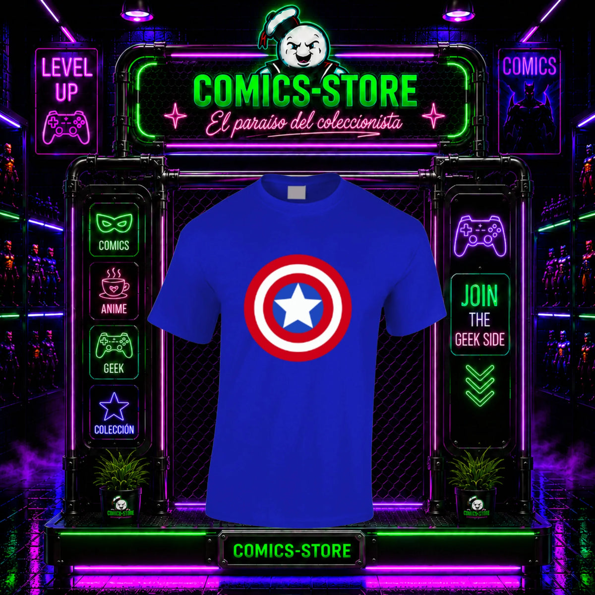 T-Shirt Capitan America