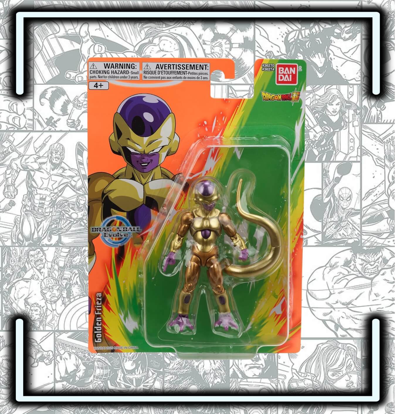 Figura Dragon Ball Super: Figura de acción Freezer de evolución Super Saiyajin