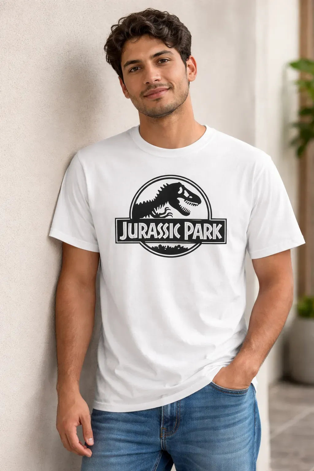 Camiseta Jurassic Park Retro