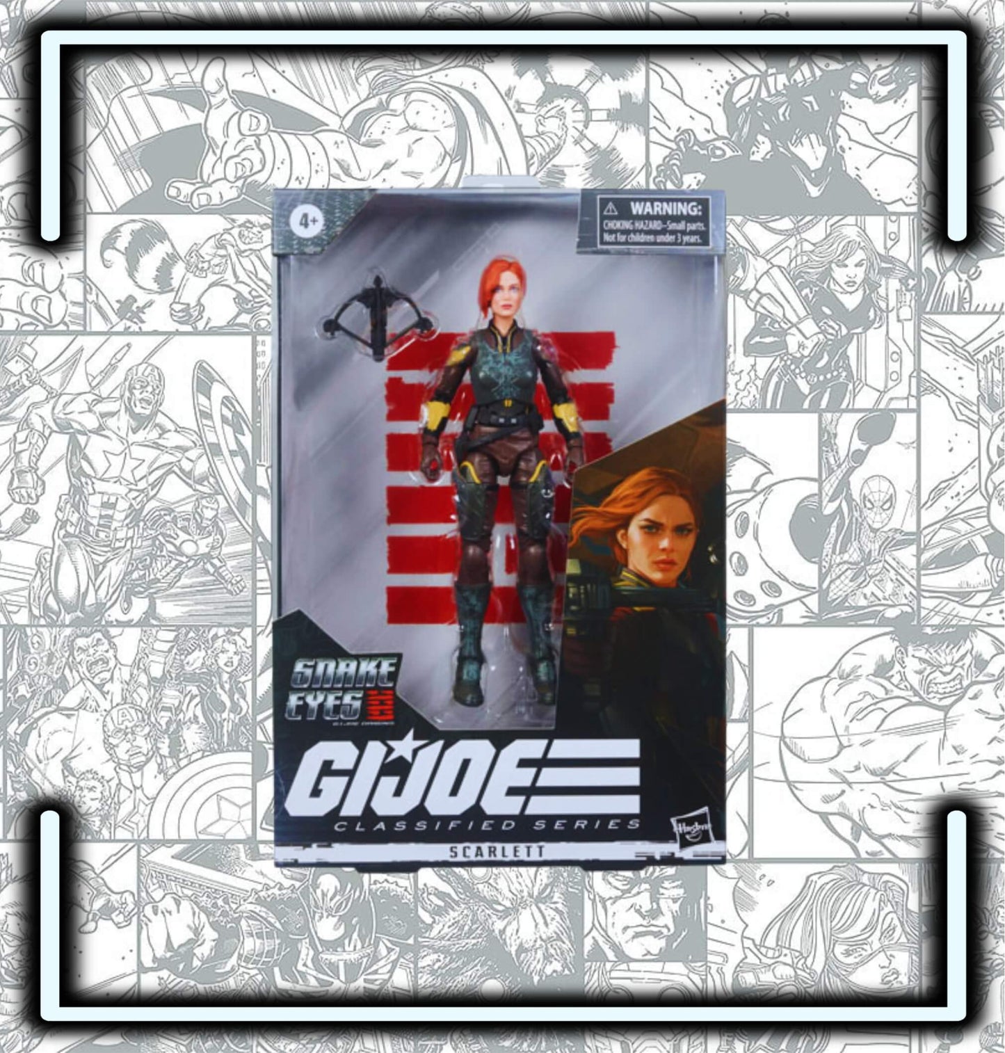 Gi Joe Scarlett Black Classified Series # 20