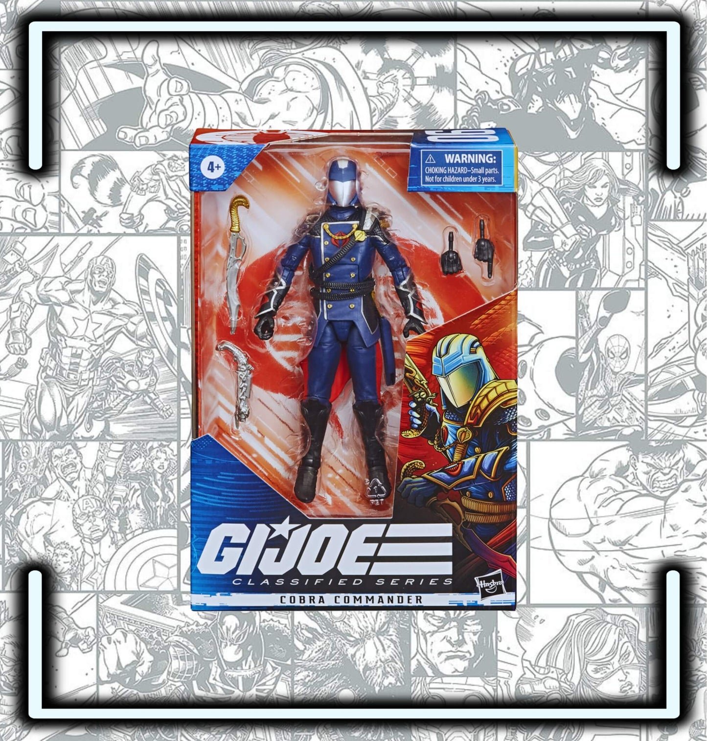 Gi Joe Cobra Commander Classified Series # 06