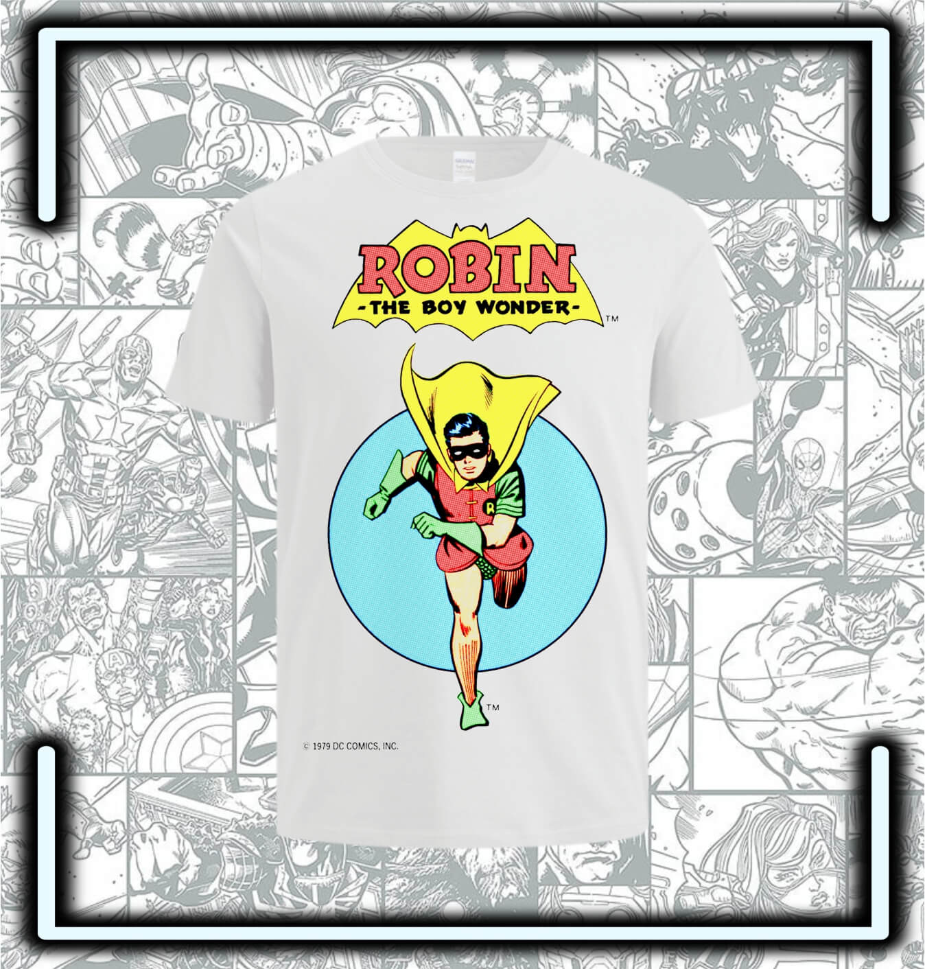 Camiseta Robin Retro Dc