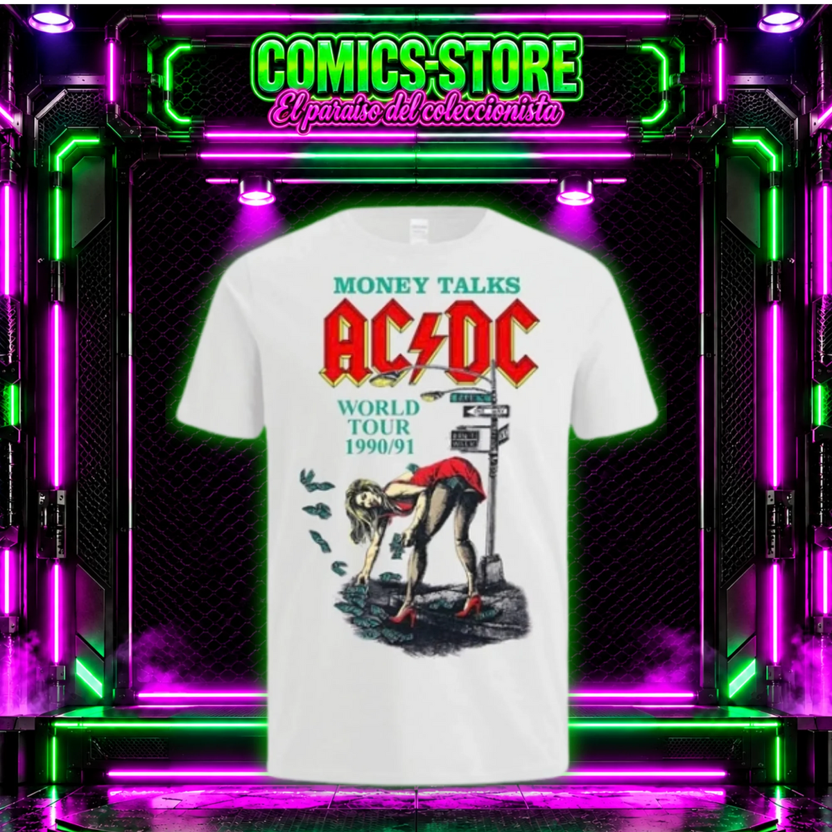 Camiseta Ac Dc Md3
