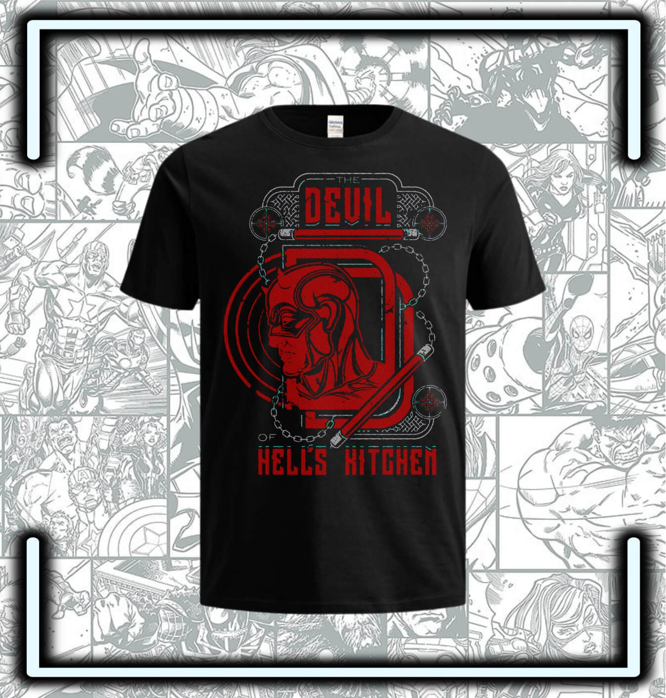 Camiseta Daredevil - Comics Store Colombia