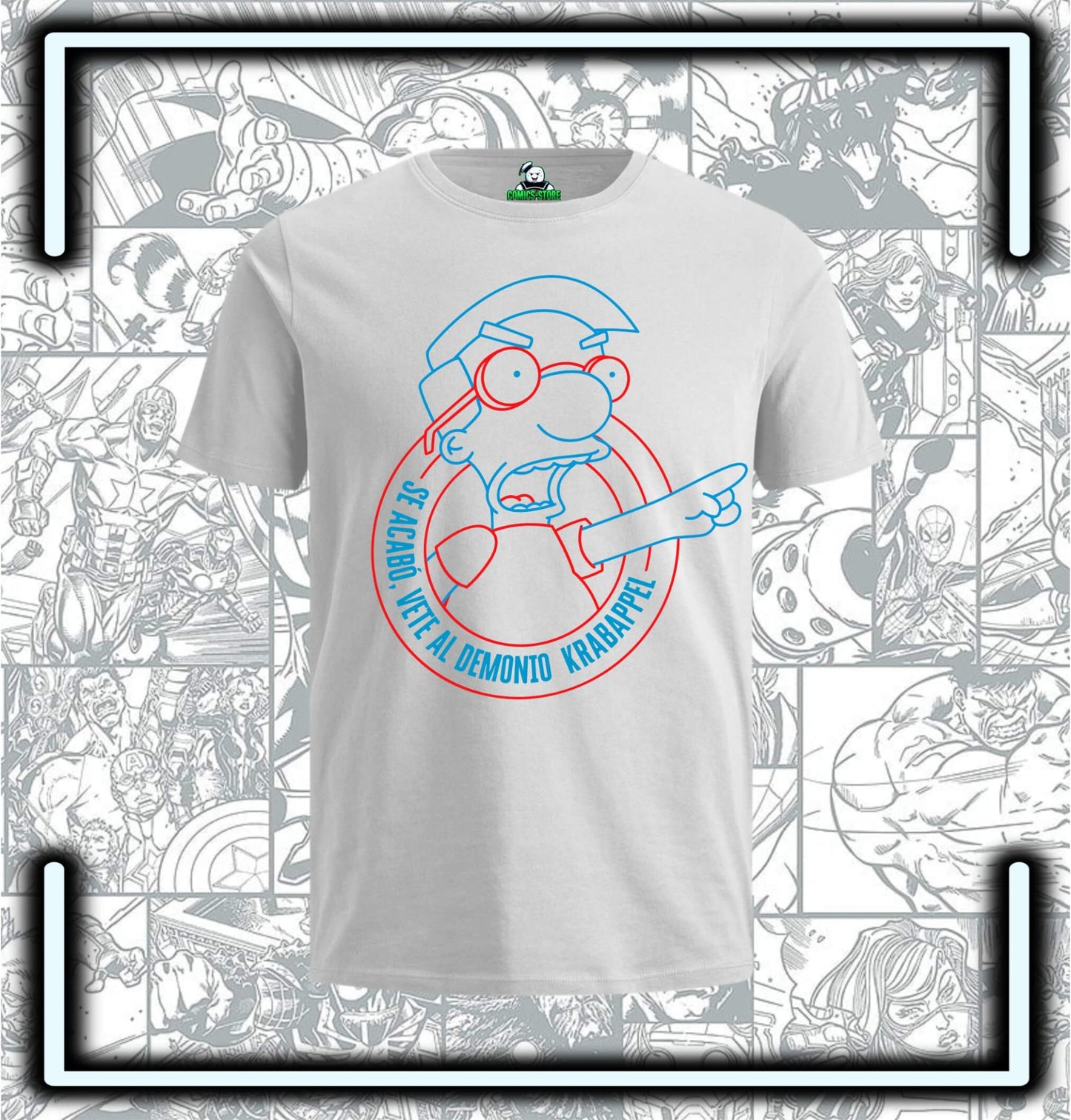 Camiseta Milhause The Simpsons - Comics Store Colombia