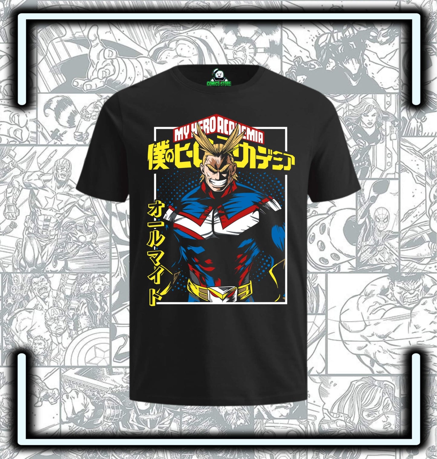 Camiseta My Hero Academia Anime - Comics Store Colombia