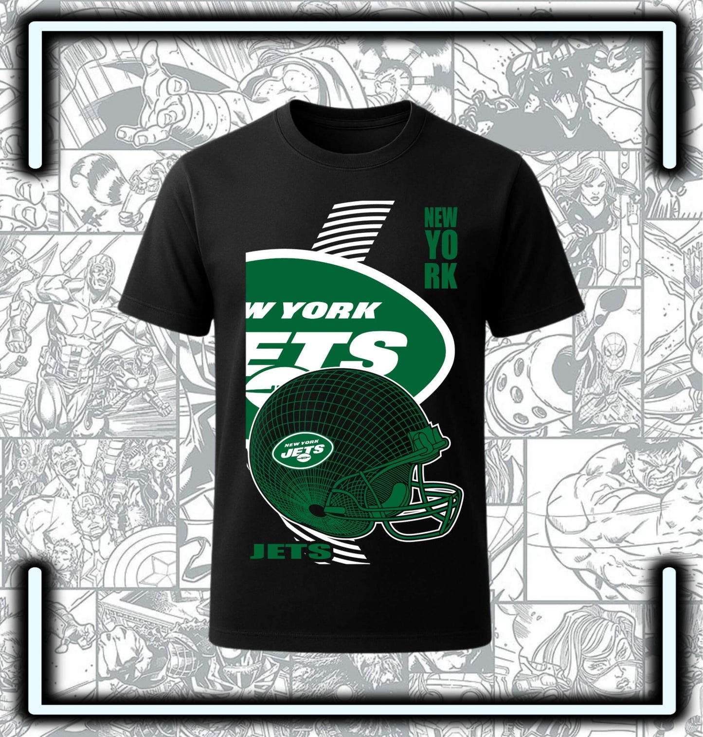 Camiseta New York Jets Nfl - Comics Store Colombia
