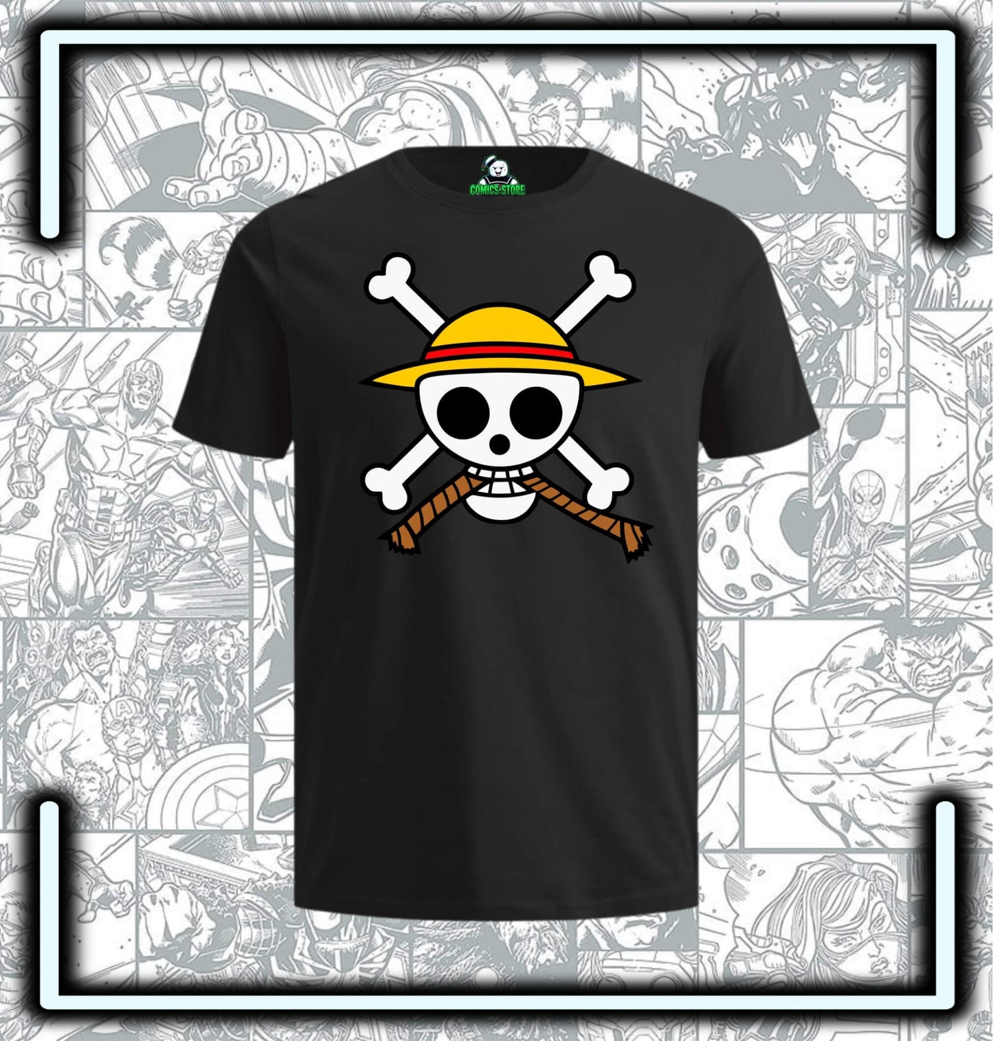 Camiseta One Piece Anime - Comics Store Colombia