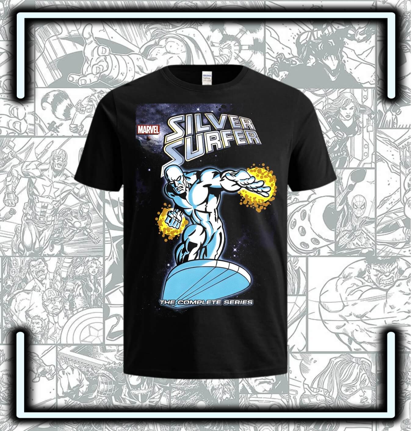 Camiseta Silver Surfer Fantastic Four - Comics Store Colombia