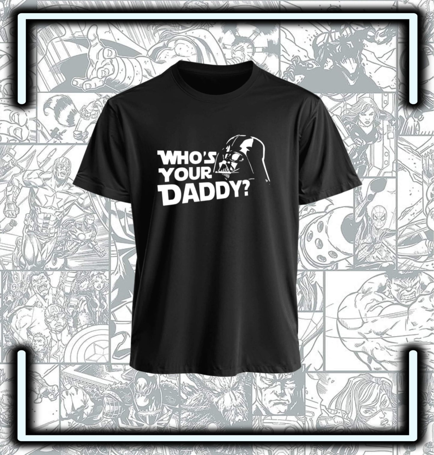 Camiseta Star Wars Darth Vader Daddy - Comics Store Colombia