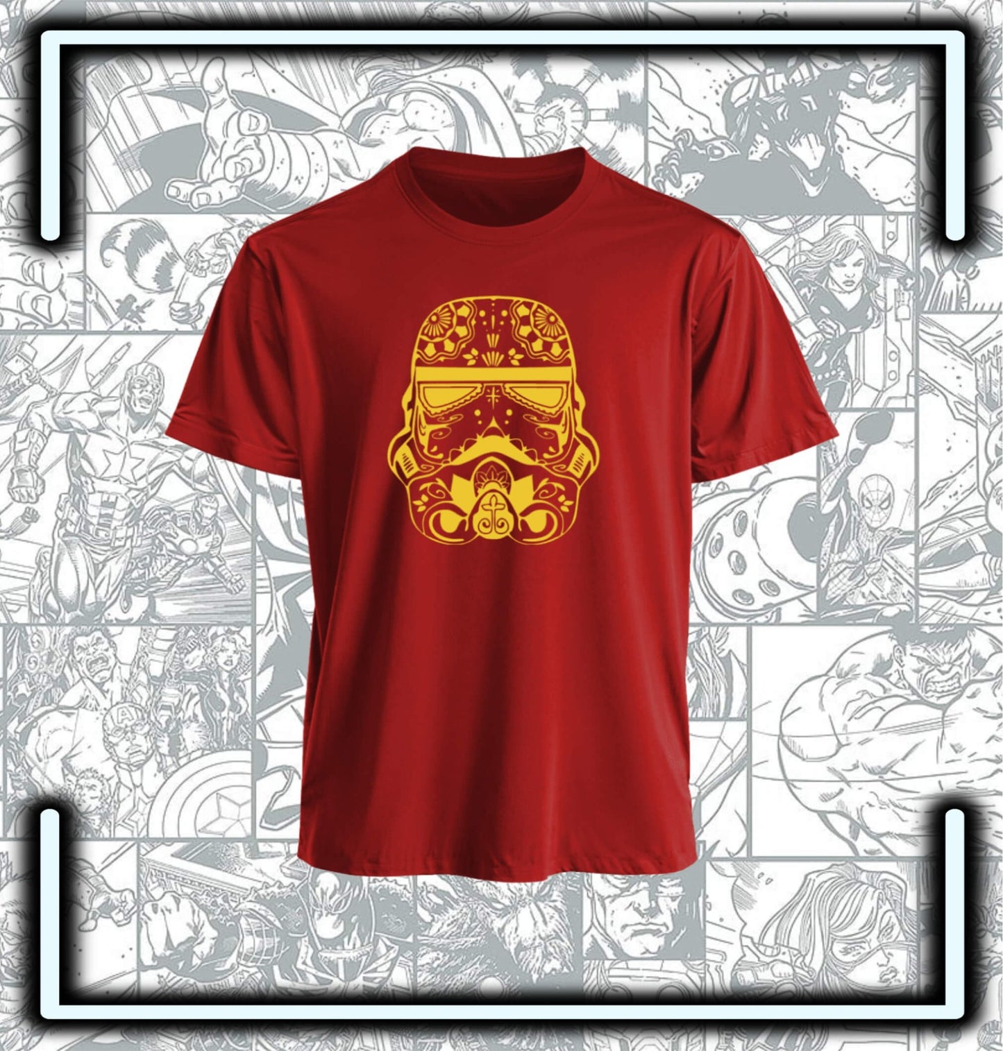 Camiseta Star Wars Stormtrooper Catrina - Comics Store Colombia