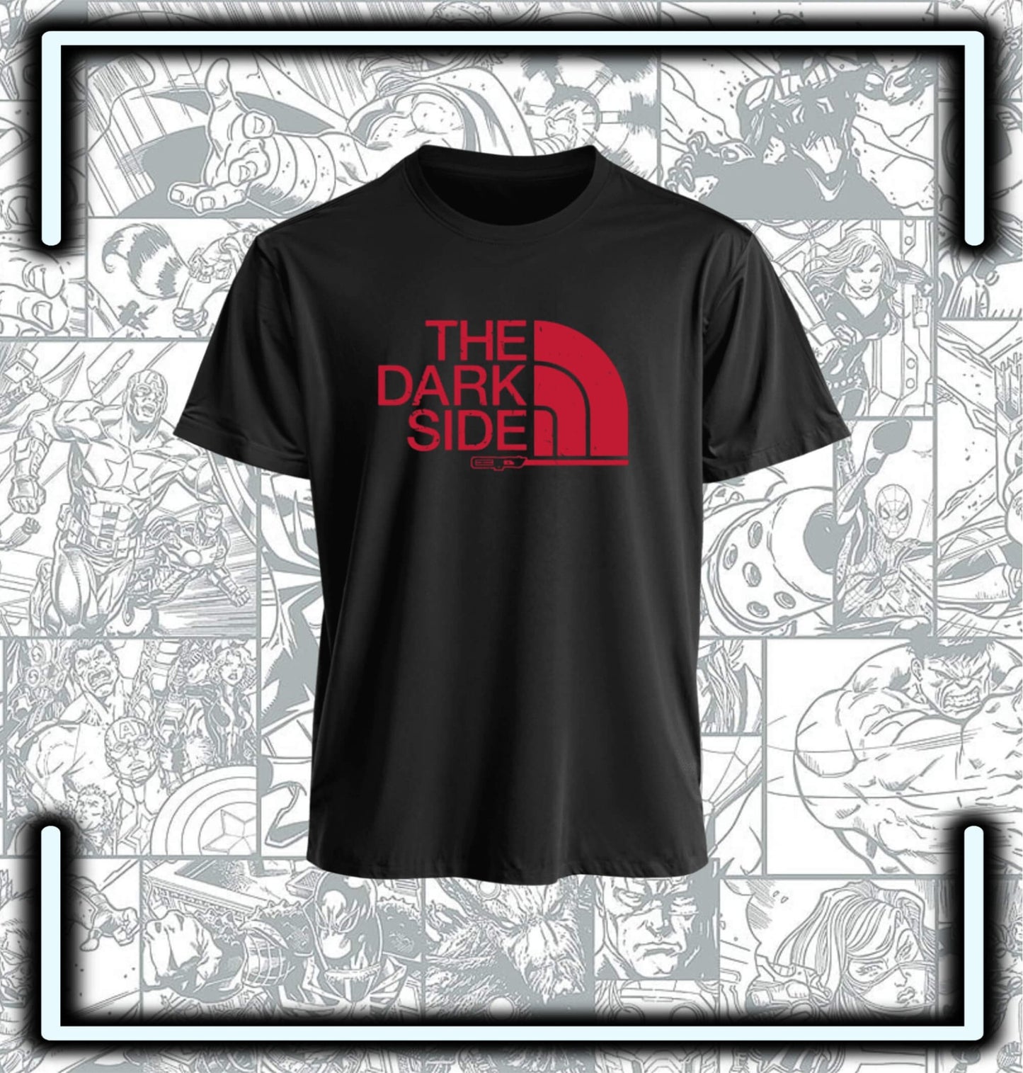 Camiseta Star Wars The Dark Side - Comics Store Colombia