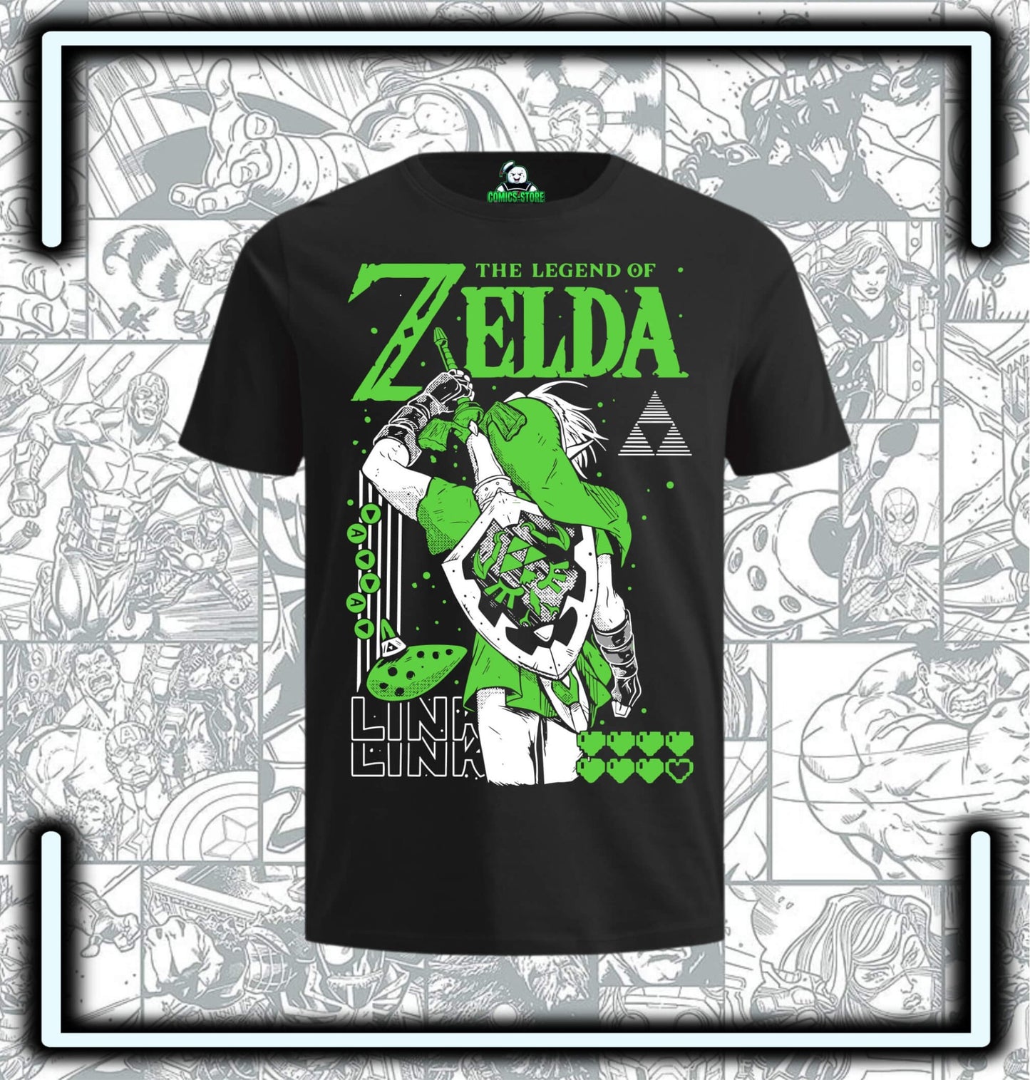 Camiseta Zelda I Video Gamers - Comics Store Colombia