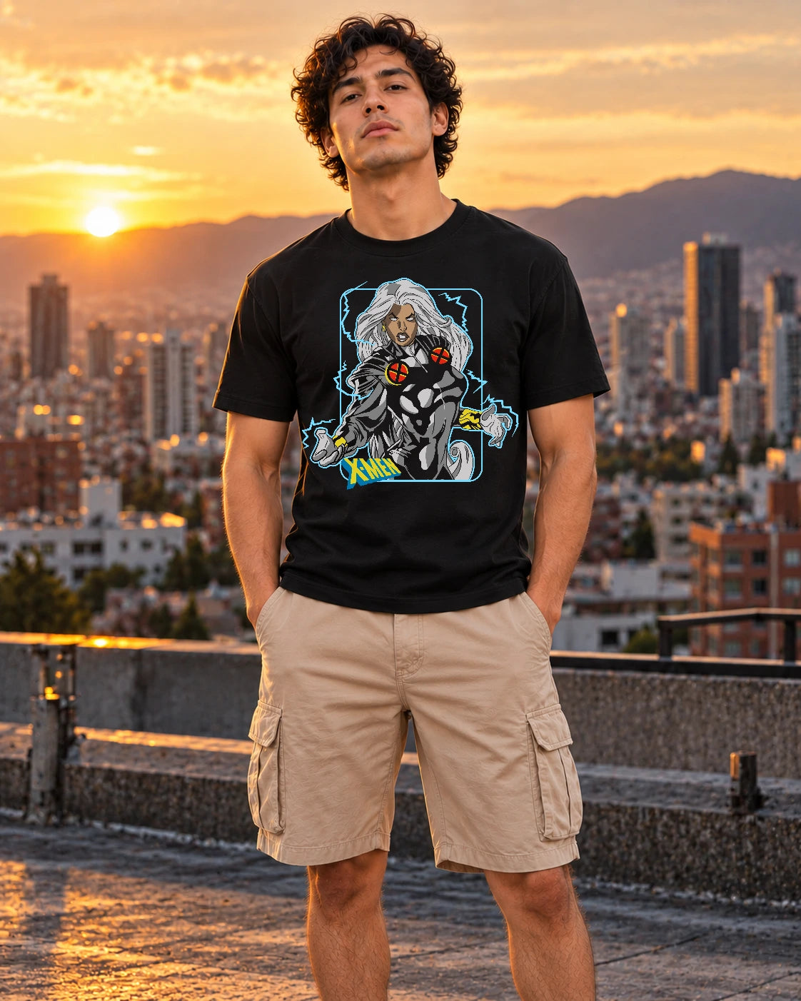 Camiseta Tormenta X-Men