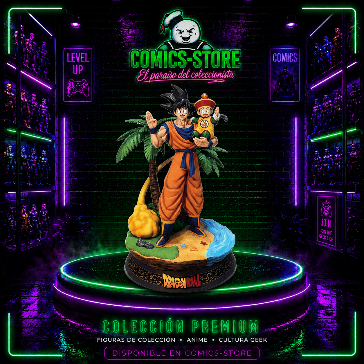 Figura Dragon Ball Goku y Gohan - Comics Store Colombia