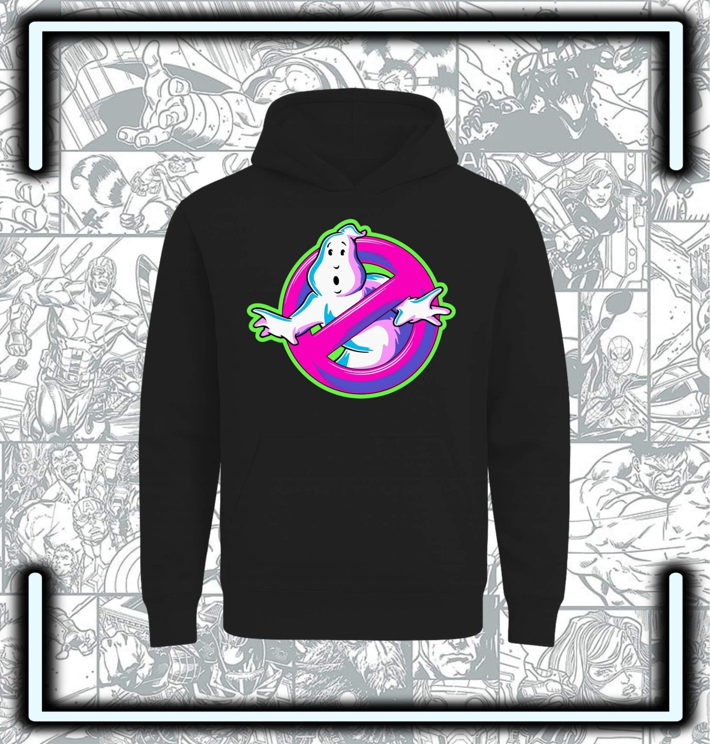 Hoodie Capota Ghostbuster Retro - Comics Store Colombia