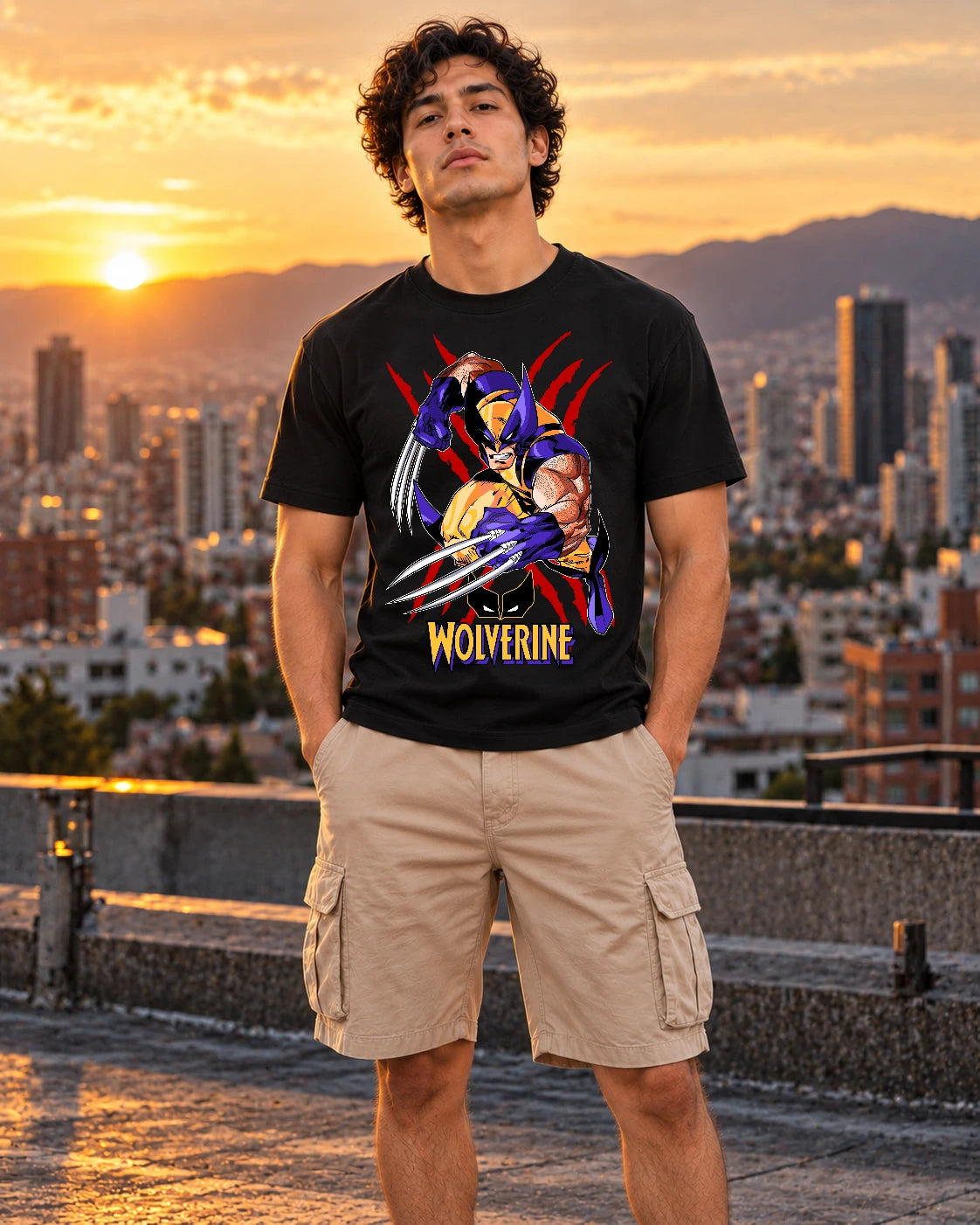 Camiseta Wolverine X-Men