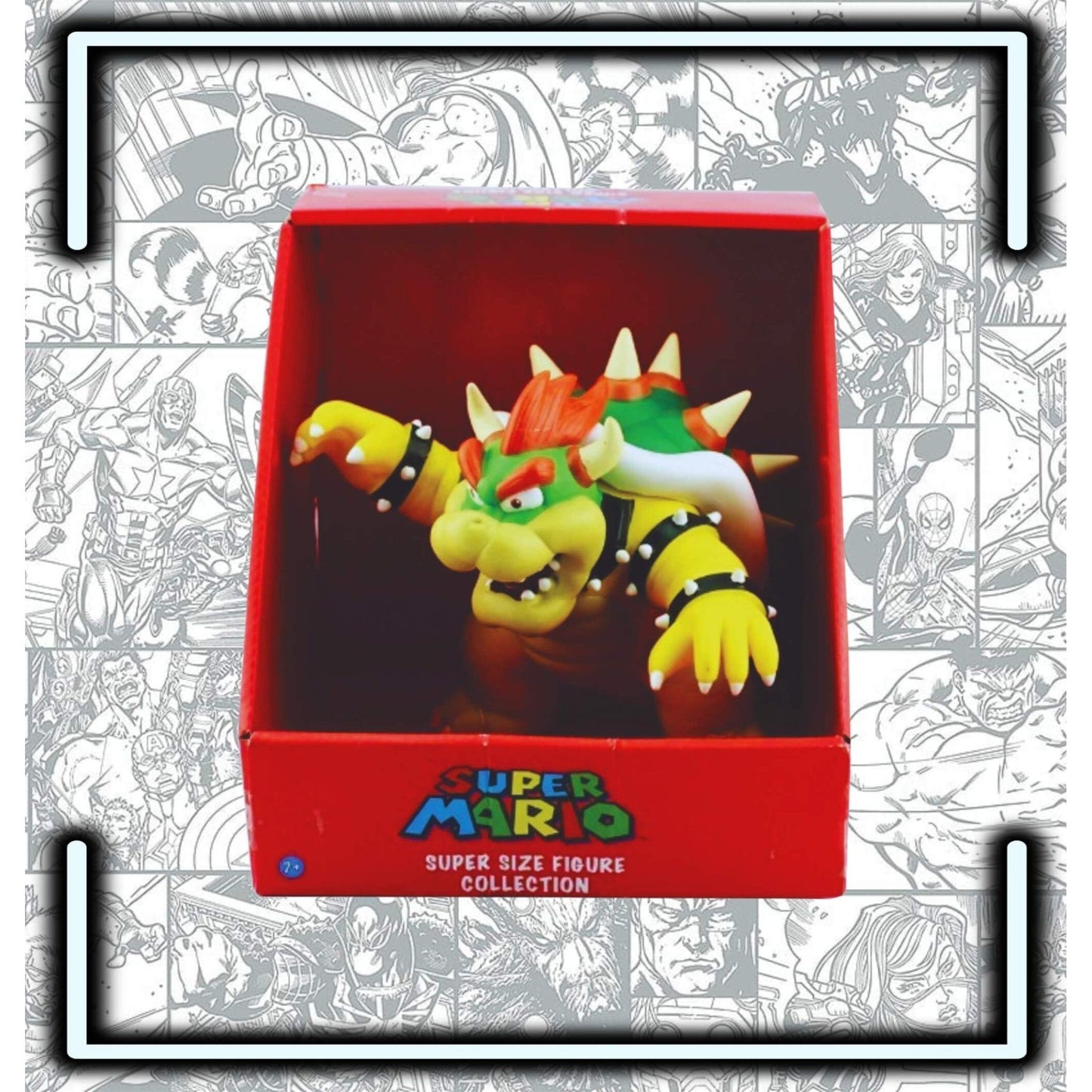 Figura Bowser Villano Grande - Comics Store Colombia