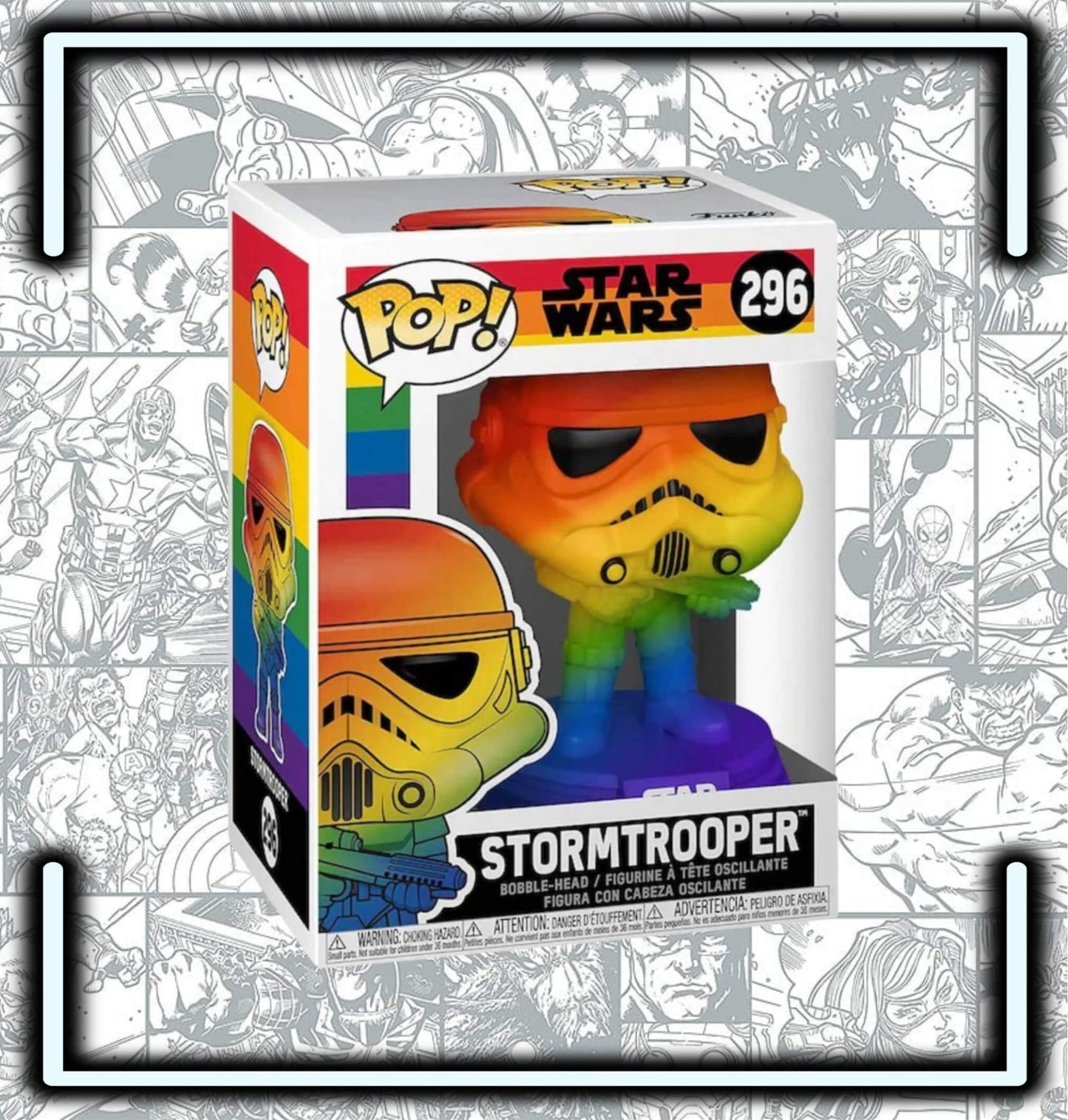 Figura Funko Stormtrooper # 296 - Comics Store Colombia