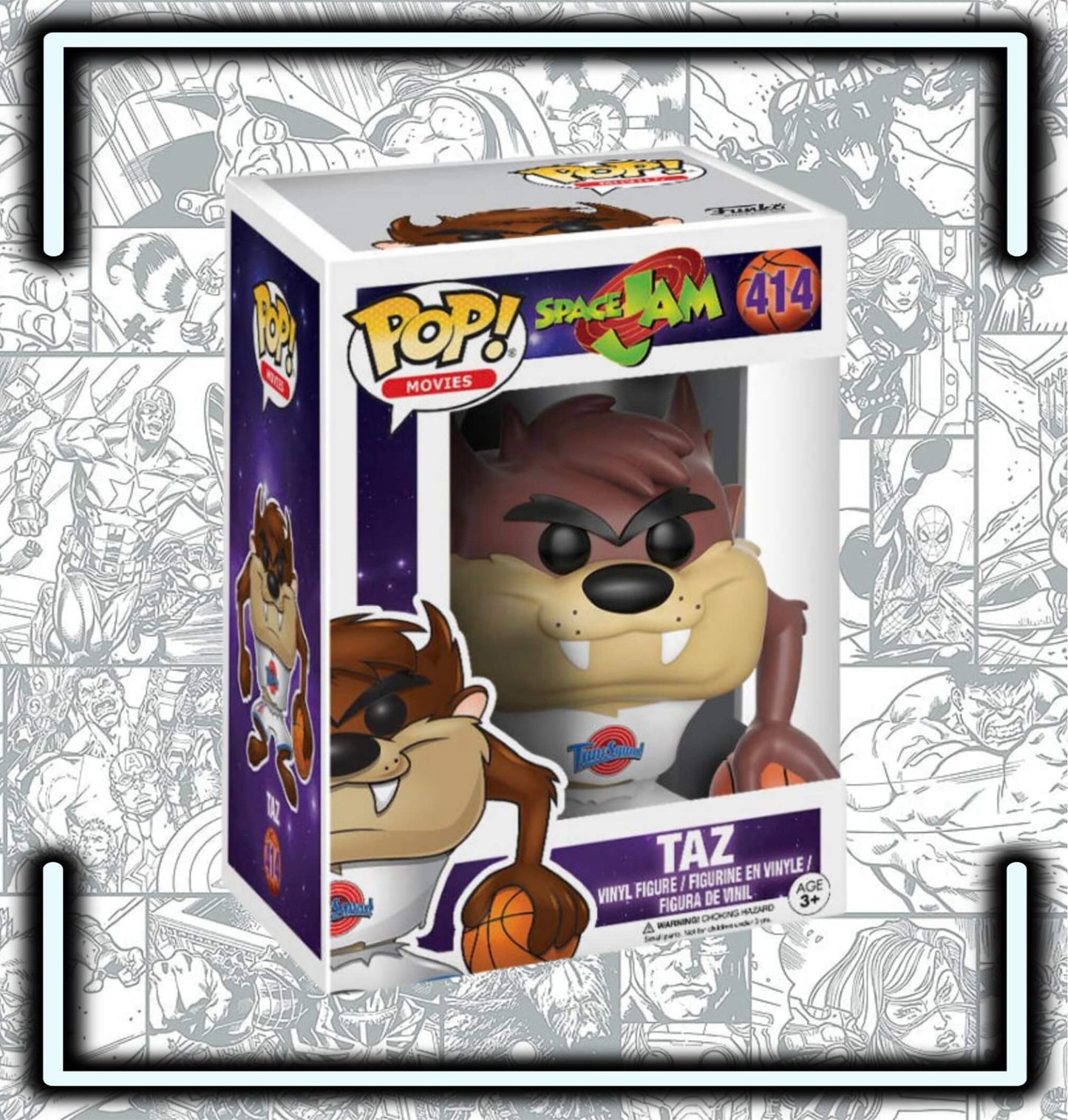 Figura Funko Taz #414 - Comics Store Colombia