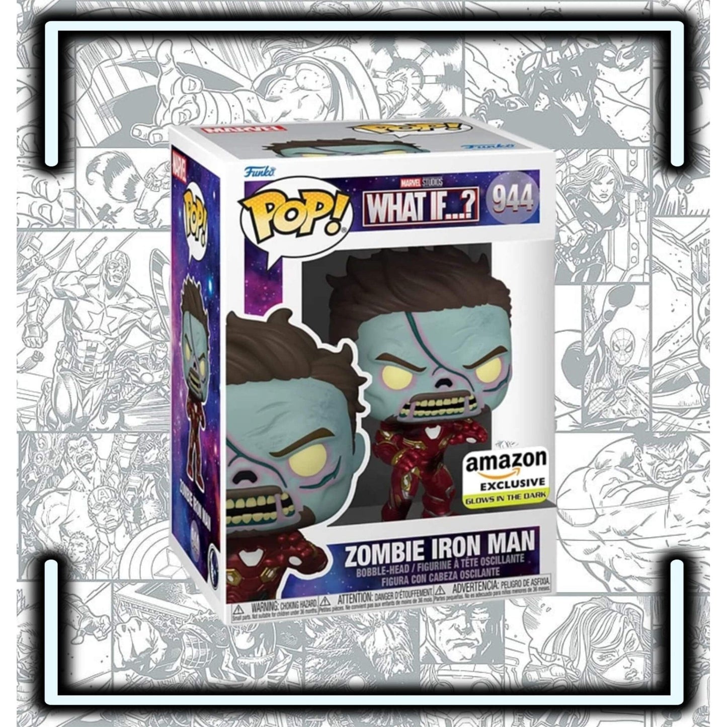 Figura Funko Zombie Iron Man #944 - Comics Store Colombia