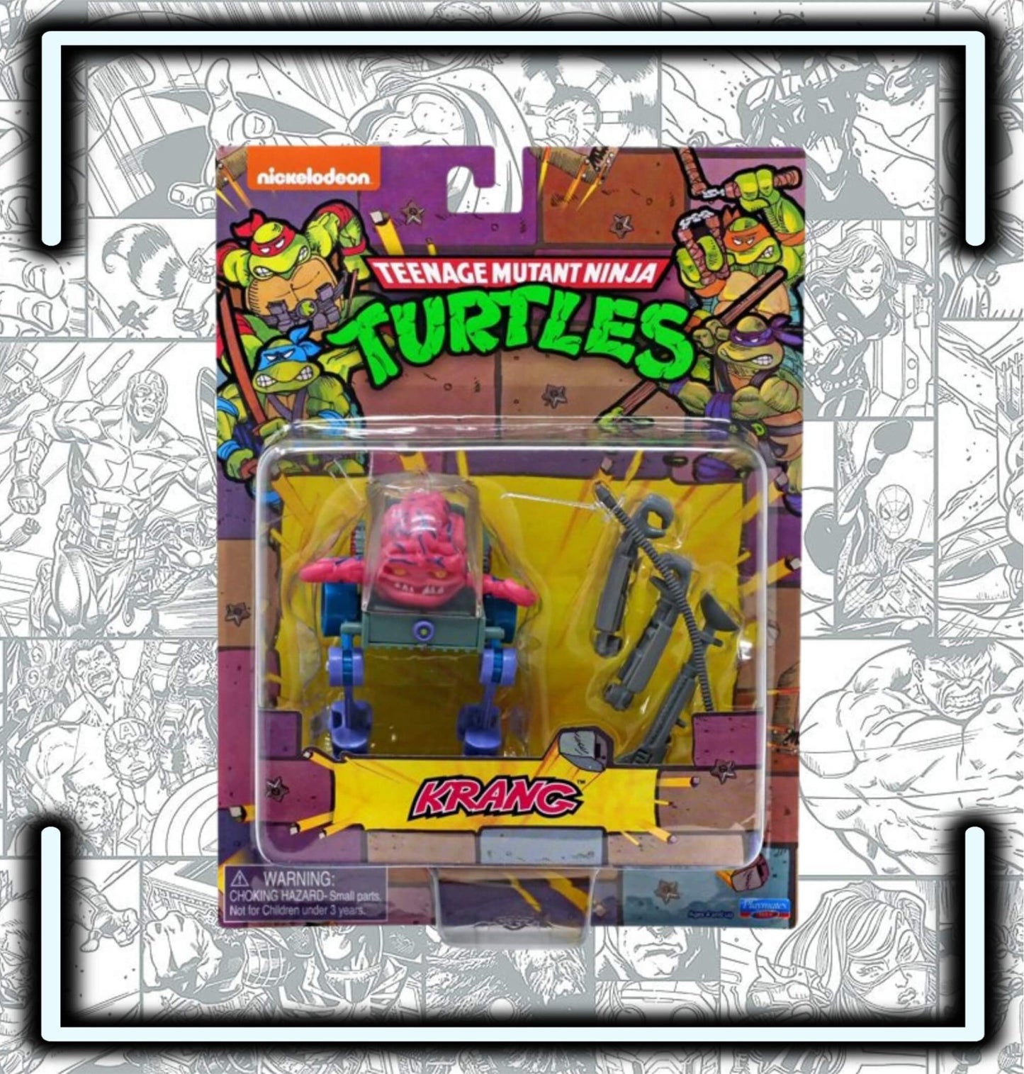 Figura krang Tortugas Ninja - Comics Store Colombia