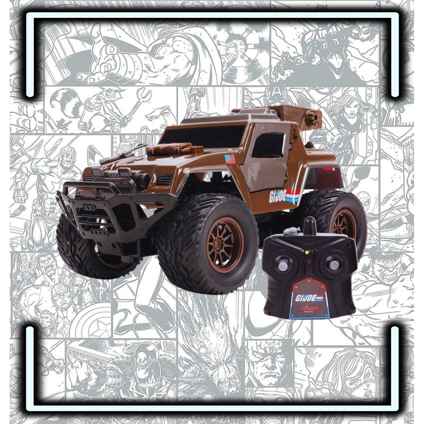 Gi Joe Jeep Control Remoto - Comics Store Colombia