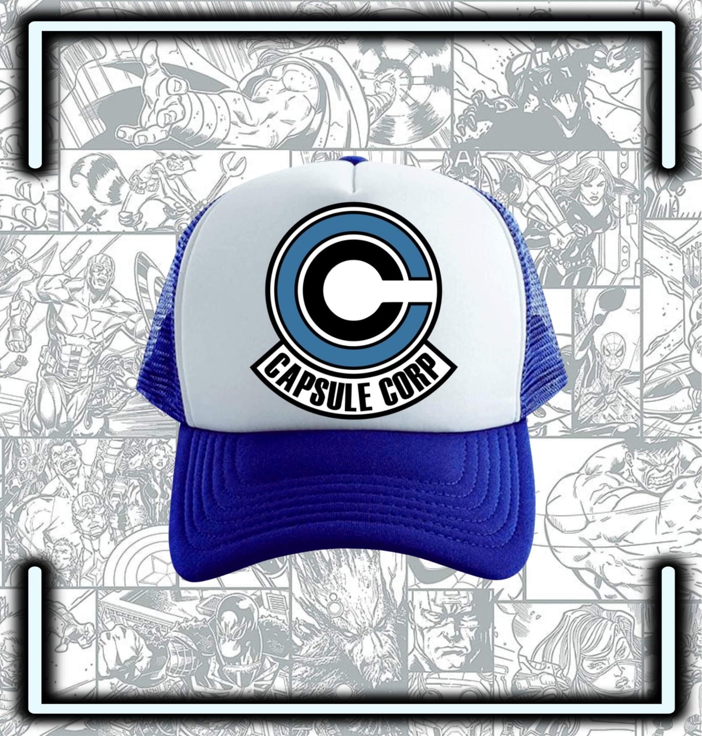 Gorra Trucker Capsule Corp - Comics Store Colombia