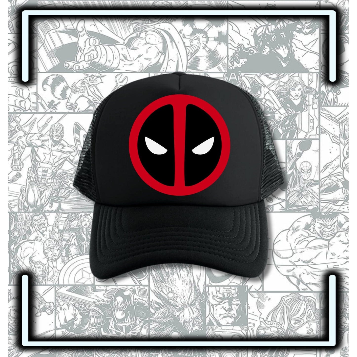 Gorra Trucker Deadpool - Comics Store Colombia