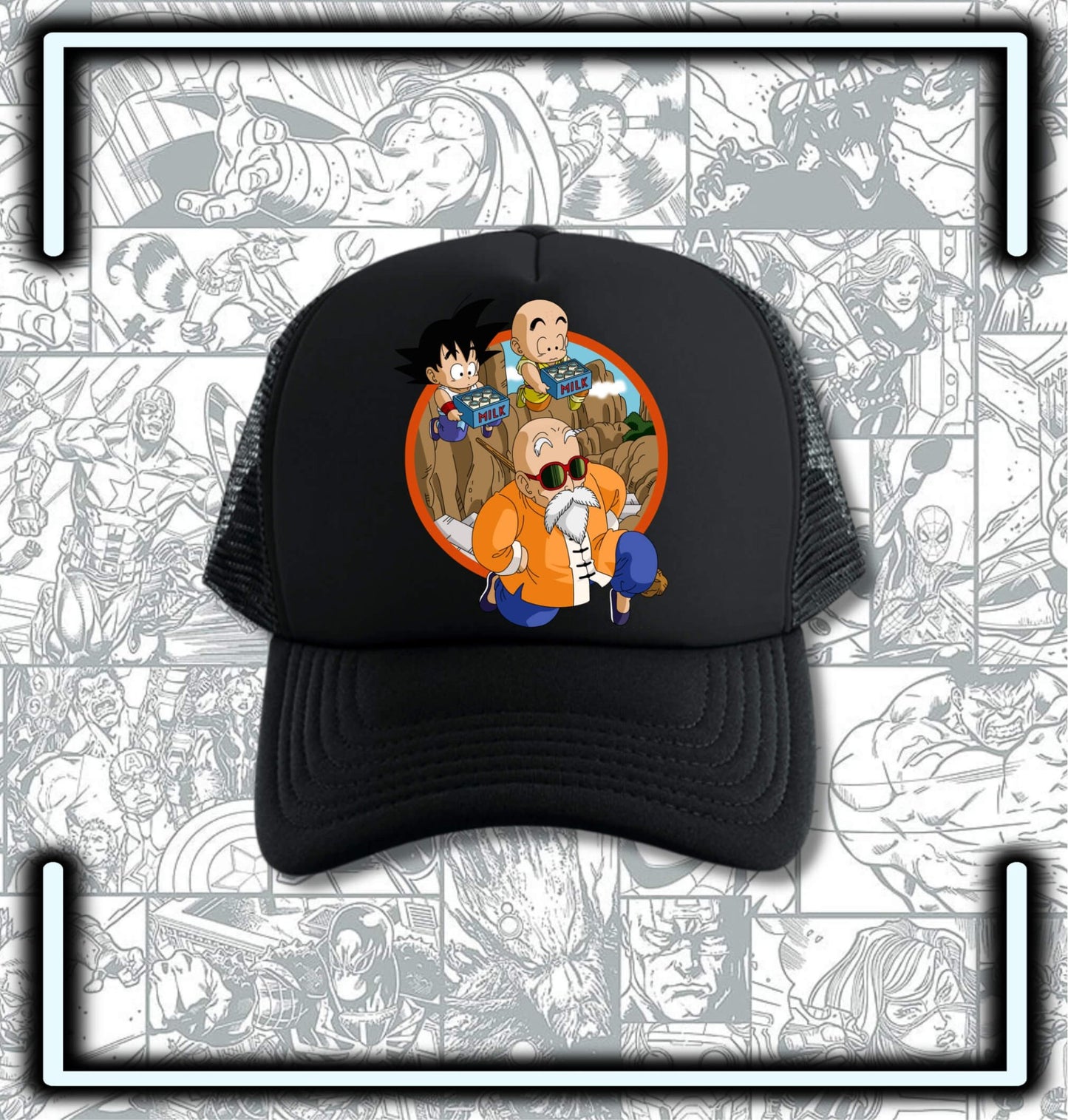 Gorra Trucker Dragon Ball Alumnos - Comics Store Colombia