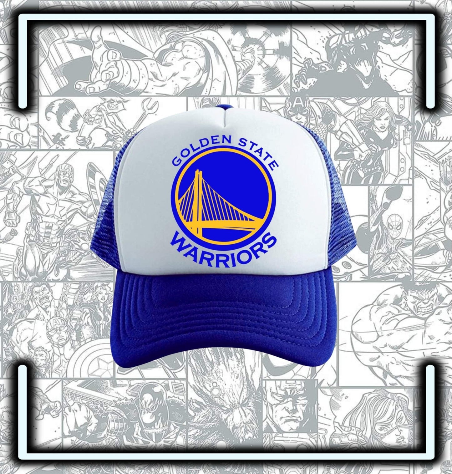 Gorra Trucker Golden State Warrior - Comics Store Colombia