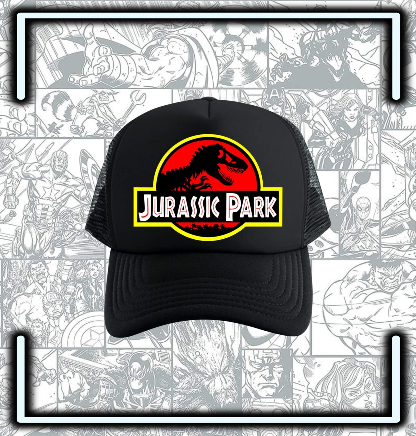 Gorra Trucker Jurassic Park - Comics Store Colombia
