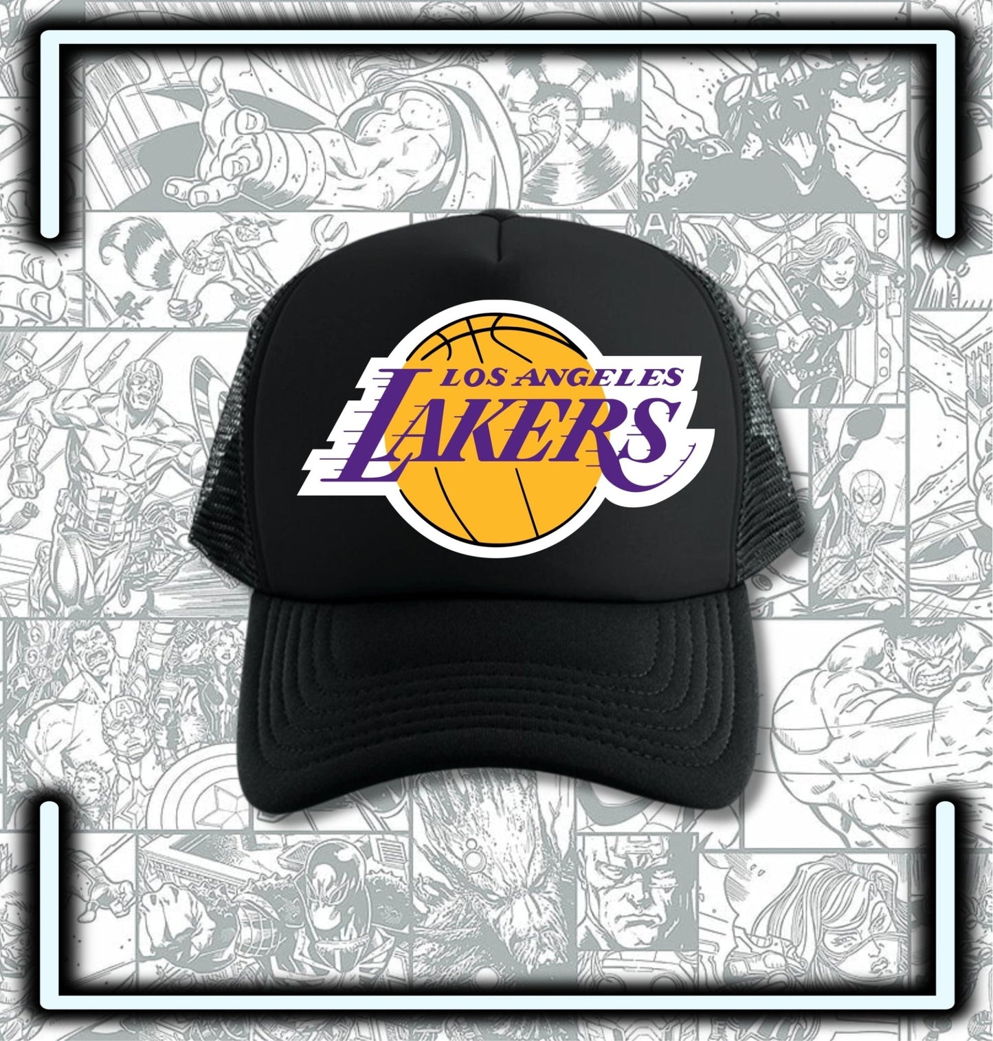Gorra Trucker Lakers - Comics Store Colombia