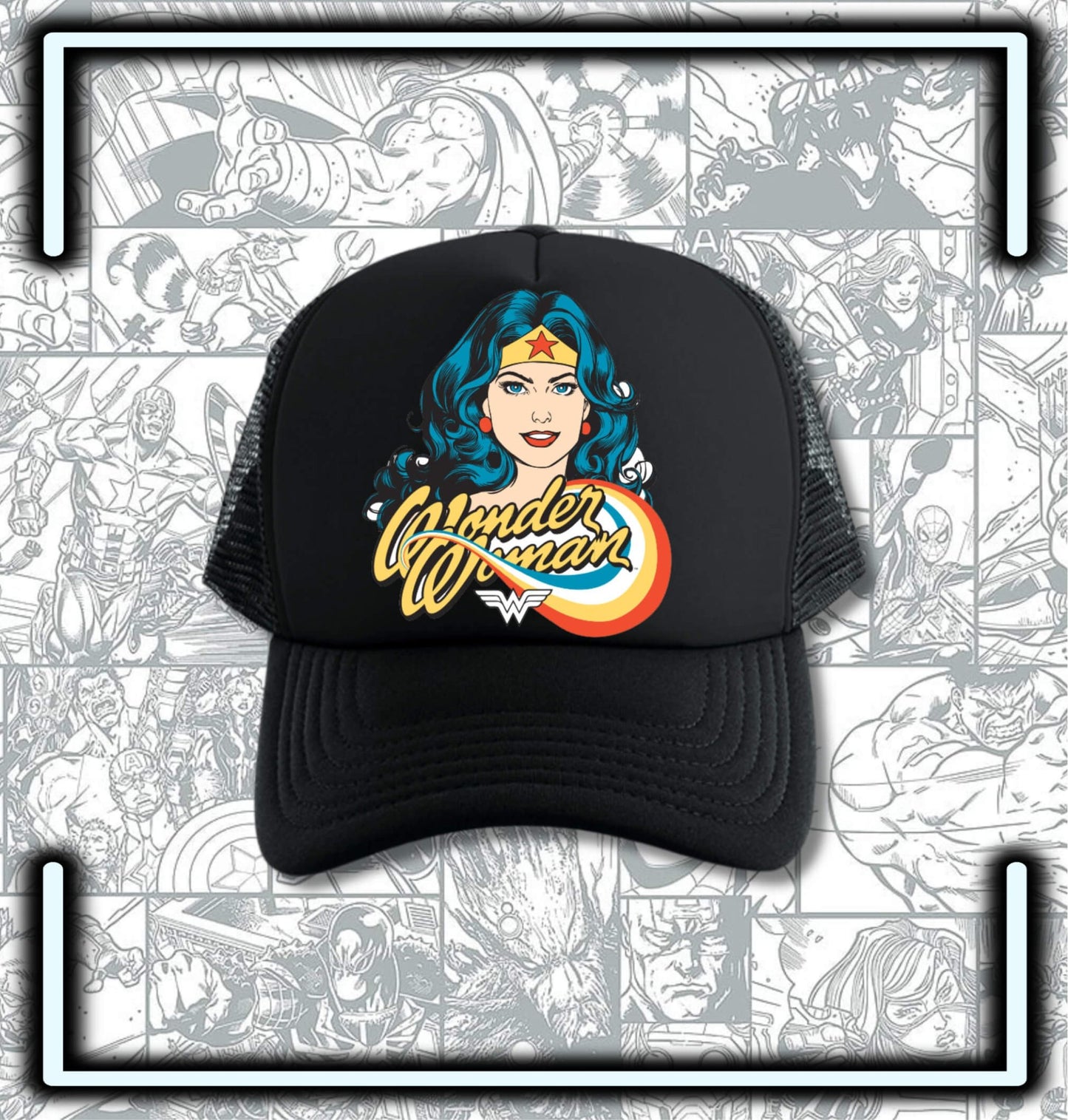 Gorra Trucker Wonder Woman - Comics Store Colombia
