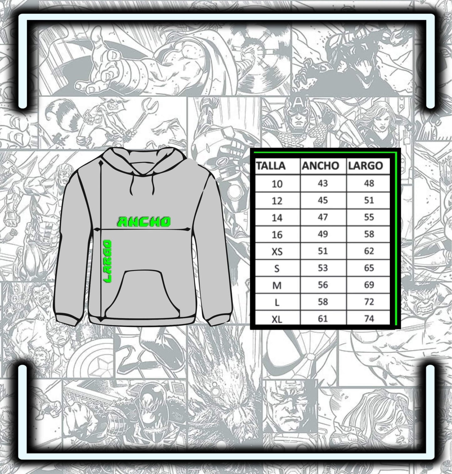 Hoodie Capota Flash - Comics Store Colombia