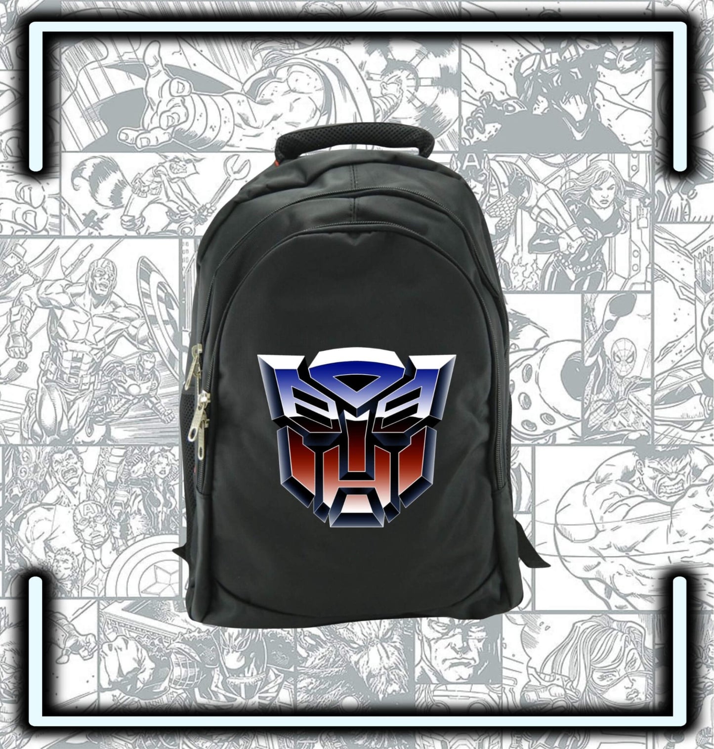Morral Espalda Transformers - Comics Store Colombia