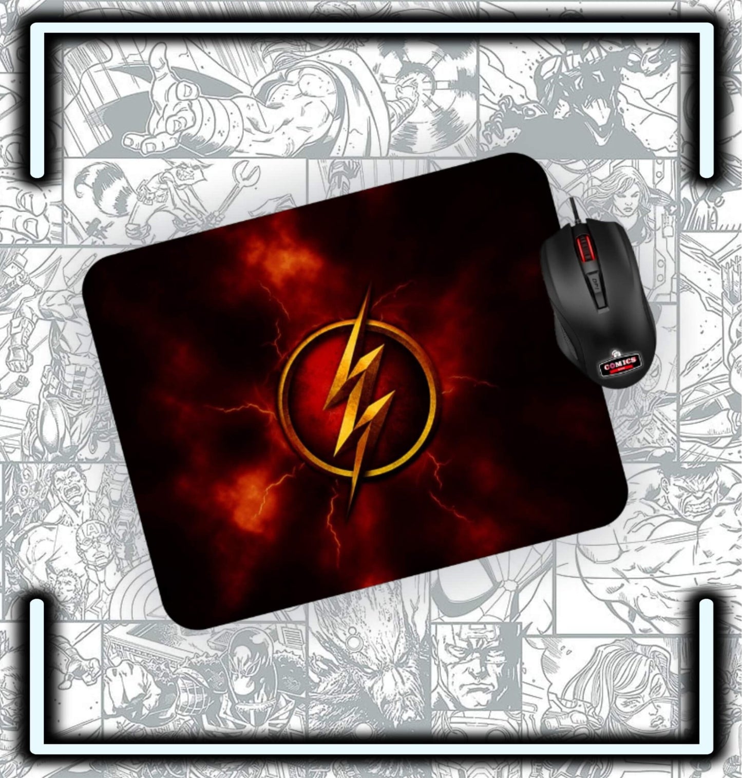 Mouse Pad Flash - Comics Store Colombia